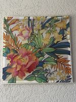 Peinture sur soie « Fleurs »